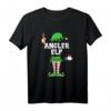 Angler Elf Partnerlook Bier Saufen Weihnachten Familien T-Shirt – Lustiges Weihnachtsgeschenk für Biertrinker & Partnerlook für Familie & Freunde