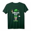 Angler Elf Partnerlook Bier Saufen Weihnachten Familien T-Shirt – Lustiges Weihnachtsgeschenk für Biertrinker & Partnerlook für Familie & Freunde