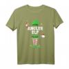 Angler Elf Partnerlook Bier Saufen Weihnachten Familien T-Shirt – Lustiges Weihnachtsgeschenk für Biertrinker & Partnerlook für Familie & Freunde