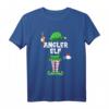 Angler Elf Partnerlook Bier Saufen Weihnachten Familien T-Shirt – Lustiges Weihnachtsgeschenk für Biertrinker & Partnerlook für Familie & Freunde