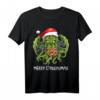 Frohe Cthulhumas Weihnachten T-Shirt - Gruselige Cthulhu Santa Claus Horror Xmas für Halloween & Weihnachtsfeiern