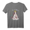 Merry Catmas Weihnachts-T-Shirt mit Katzenbaum - Lustiges Geschenk für Katzenliebhaber zu Weihnachten