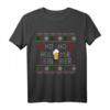 Ho Ho Hol Mir Ein Bier Lustiges Ugly Christmas Geschenk T-Shirt – Humorvolles Weihnachtsmotiv für Frauen und Männer, perfekt für Advent & Wichteln