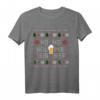 Ho Ho Hol Mir Ein Bier Lustiges Ugly Christmas Geschenk T-Shirt – Humorvolles Weihnachtsmotiv für Frauen und Männer, perfekt für Advent & Wichteln