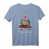 Keeshond Weihnachten Hund Truck Plaid T-Shirt – Lustiges Weihnachtsbaum Motiv für Hunde-Liebhaber, perfekt als Geschenk für Mama oder Papa