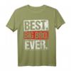 Best Big Brother Ever BRO Geschenk T-Shirt – Lustiges, Humorvolles Geschenk für Bruder zum Geburtstag oder Weihnachten