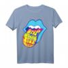 Drop Acid Not Bombs T-Shirt - Trippy LSD Zunge Design für Psychedelic Fans, Hippie & Drogenliebhaber, ideales Geschenk