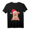 Lustiges Schwein Weihnachten Ferkel Bauernhof T-Shirt – Süßes Weihnachtsmotiv für Kinder, Damen und Herren, perfektes Geschenk für Weihnachten & Nikolaus