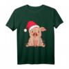 Lustiges Schwein Weihnachten Ferkel Bauernhof T-Shirt – Süßes Weihnachtsmotiv für Kinder, Damen und Herren, perfektes Geschenk für Weihnachten & Nikolaus