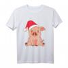 Lustiges Schwein Weihnachten Ferkel Bauernhof T-Shirt – Süßes Weihnachtsmotiv für Kinder, Damen und Herren, perfektes Geschenk für Weihnachten & Nikolaus