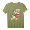 HapDeer Vintage Donald Duck T-Shirt mit Holiday Present - Offizielles Disney Merchandise für Männer, Frauen, Jungen und Mädchen