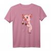 Lustiges Schweine Schweinchen Kinder Mädchen T-Shirt - Perfekt für Schweinezüchter, Landwirte & Schweine Liebhaber als Geschenk