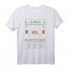 Witziges Ugly Christmas T-Shirt mit Spruch 'Ho Ho Hol Mir Ein Plätzchen' – Perfekt für Plätzchenbäcker, Weihnachtsfeiern & als lustiges Geschenk