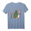 Weihnachtspinguin T-Shirt mit Weihnachtsbaum - Lustiges Festtags-Shirt für Heiligabend & Weihnachtsmarkt