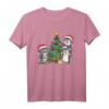 Weihnachtspinguin T-Shirt mit Weihnachtsbaum - Lustiges Festtags-Shirt für Heiligabend & Weihnachtsmarkt
