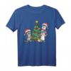 Weihnachtspinguin T-Shirt mit Weihnachtsbaum - Lustiges Festtags-Shirt für Heiligabend & Weihnachtsmarkt