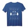 HapDeer Ugly Christmas T-Shirt – Humorvolles Weihnachts- und Partyshirt für Geburtstage ab 40