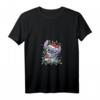 Lilo & Stitch Geburtstags- und Weihnachts-T-Shirt mit V-Ausschnitt – Offiziell lizenzierte Disney Seasonal & Vintage Fanartikel für Frauen, Männer & Kinder