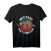 Lustiges Faultier Not Fast Not Furious Retro Vintage T-Shirt – Perfektes Geschenk für Faultier- und Chill-Fans zu Geburtstag und Weihnachten