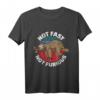 Lustiges Faultier Not Fast Not Furious Retro Vintage T-Shirt – Perfektes Geschenk für Faultier- und Chill-Fans zu Geburtstag und Weihnachten