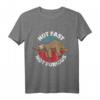 Lustiges Faultier Not Fast Not Furious Retro Vintage T-Shirt – Perfektes Geschenk für Faultier- und Chill-Fans zu Geburtstag und Weihnachten