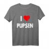 Ich Liebe Pupsen T-Shirt - Lustiges Klo & Furzen Geschenk für Geburtstag, Freunde & Humorliebhaber
