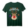 Frohe Weihnachten Rentier T-Shirt - Lustiges Weihnachtsmotiv für Damen und Herren, perfekt als Geschenk oder Pyjama für die festliche Jahreszeit