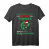 Angler Fisch Ugly Christmas Sweater - Lustiges Weihnachts-T-Shirt mit Merry Fishmas für Weihnachten & Partys
