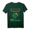 Angler Fisch Ugly Christmas Sweater - Lustiges Weihnachts-T-Shirt mit Merry Fishmas für Weihnachten & Partys