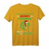 Angler Fisch Ugly Christmas Sweater - Lustiges Weihnachts-T-Shirt mit Merry Fishmas für Weihnachten & Partys