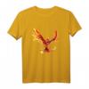 Phönix aus der Asche Motiv T-Shirt – Mythologisches Fabelwesen mit Feuervogel Design, klassisch geschnitten