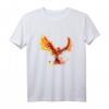 Phönix aus der Asche Motiv T-Shirt – Mythologisches Fabelwesen mit Feuervogel Design, klassisch geschnitten
