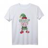 Sauf Elfe Weihnachtsoutfit Partnerlook Geschenk Weihnachten - Festliches T-Shirt mit Elfenmütze, Schneeflocken & Weihnachtsdesign für Familie & Paare