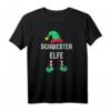 Schwester Elfe Partnerlook Familien Outfit Weihnachten T-Shirt – Lustiges festliches Weihnachtsoutfit für Familie und Freunde
