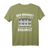 Organist Geschenk Männer & Frauen - Orgel Sprüche & Noten T-Shirt für Kirchenmusiker, Chorleiter & Orgelschüler