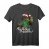 Star Wars Chewie Weihnachten Force Is With You Holiday T-Shirt - Offiziell lizenziertes Star Wars Merch für Feiertage