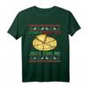 A Lovely Cheese Pizza Just For Me Weihnachten Tannenbaum T-Shirt – Perfektes festliches Geschenk für Pizza-Liebhaber zu Weihnachten, Geburtstag & besondere Anlässe