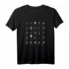 Weihnachtliches T-Shirt mit Adventskalender - Festliches Motiv für die Weihnachtszeit & Adventsliebhaber