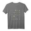 Weihnachtliches T-Shirt mit Adventskalender - Festliches Motiv für die Weihnachtszeit & Adventsliebhaber