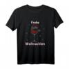 Lustiges Weihnachts T-Shirt für Damen mit Weinglas - Perfekt für Weihnachten, Weihnachtsfeier & Weihnachtsparty