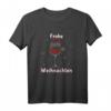 Lustiges Weihnachts T-Shirt für Damen mit Weinglas - Perfekt für Weihnachten, Weihnachtsfeier & Weihnachtsparty