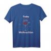 Lustiges Weihnachts T-Shirt für Damen mit Weinglas - Perfekt für Weihnachten, Weihnachtsfeier & Weihnachtsparty