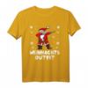 Lustiges Weihnachtsoutfit T-Shirt mit Weihnachtsmann Design – Perfekt für Heiligabend, Weihnachtsfeiern und als Geschenk für Kinder, Mädchen und Familie