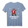 Lustiges Weihnachtsoutfit T-Shirt mit Weihnachtsmann Design – Perfekt für Heiligabend, Weihnachtsfeiern und als Geschenk für Kinder, Mädchen und Familie