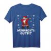 Lustiges Weihnachtsoutfit T-Shirt mit Weihnachtsmann Design – Perfekt für Heiligabend, Weihnachtsfeiern und als Geschenk für Kinder, Mädchen und Familie