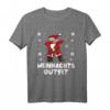 Lustiges Weihnachtsoutfit T-Shirt mit Weihnachtsmann Design – Perfekt für Heiligabend, Weihnachtsfeiern und als Geschenk für Kinder, Mädchen und Familie