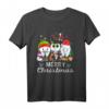 Lustiges Weihnachts-T-Shirt für Zahnarzt & Dentalprofis mit Zahn, Weihnachtsmann & Elfe - Perfektes Geschenk für Weihnachten & Neujahr