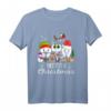 Lustiges Weihnachts-T-Shirt für Zahnarzt & Dentalprofis mit Zahn, Weihnachtsmann & Elfe - Perfektes Geschenk für Weihnachten & Neujahr