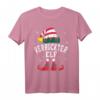 Verrückter Elfe Weihnachts-T-Shirt für Familie – Lustiges Elf Outfit für Weihnachten, ideal als Geschenk für Männer, Frauen, Kinder & Freunde