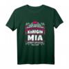 Mia Name Lustiges Königin Shirt mit Krone – Personalisierte Geschenkidee für Frauen, Mutter, Tante, Tochter, Schwester & mehr
